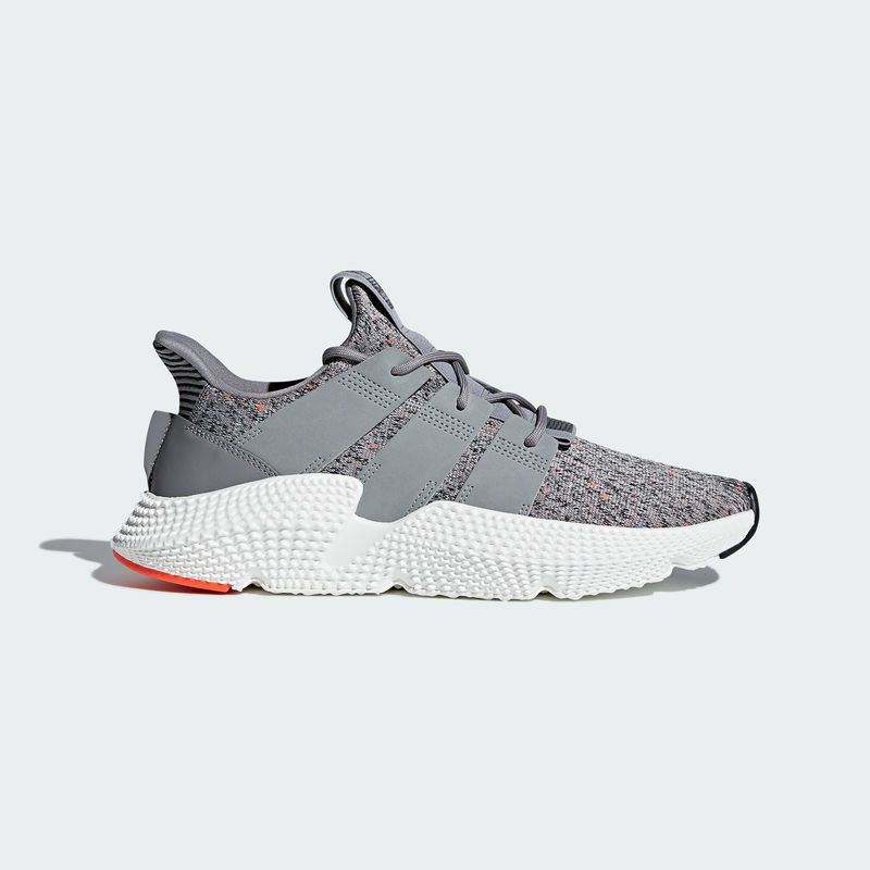 Adidas prophere cheap grey white